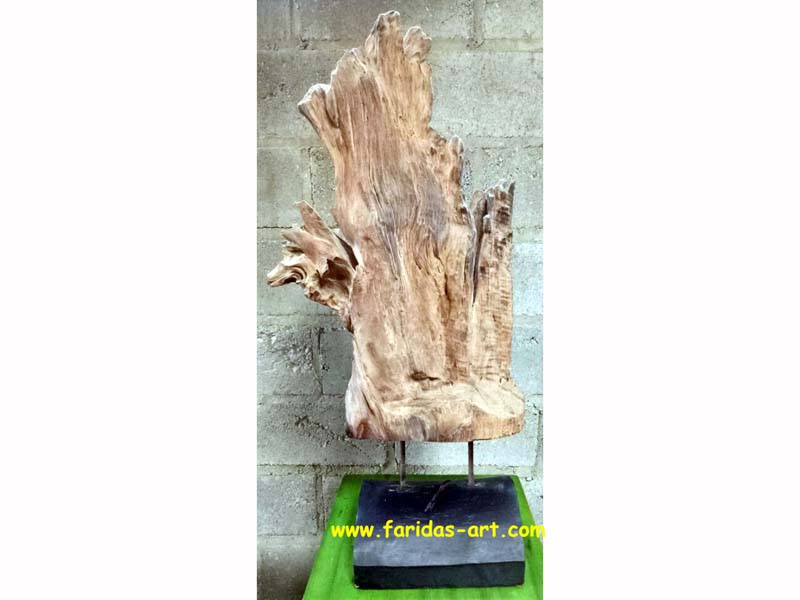 Hiasan dari Akar Fosil-Natural